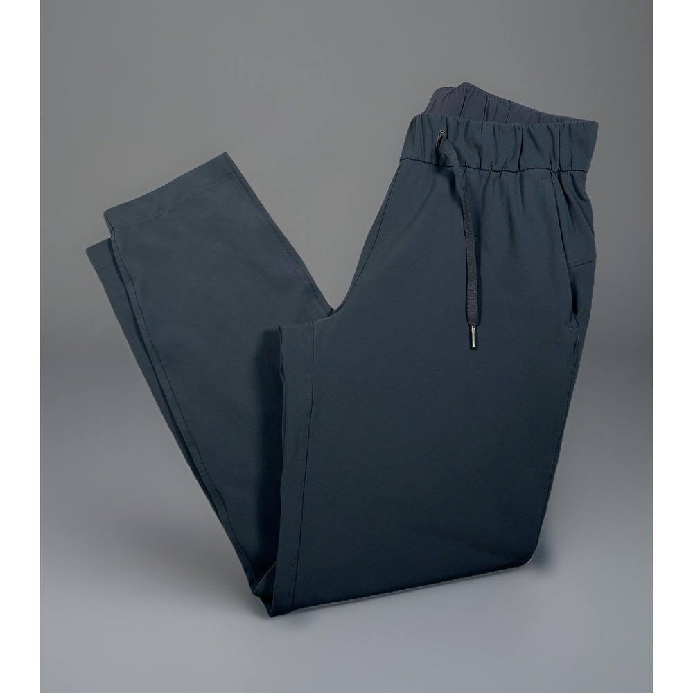 Lululemon Women's On The Fly 28" Pants Size 4 Melanite Luxtreme Elastic Waist